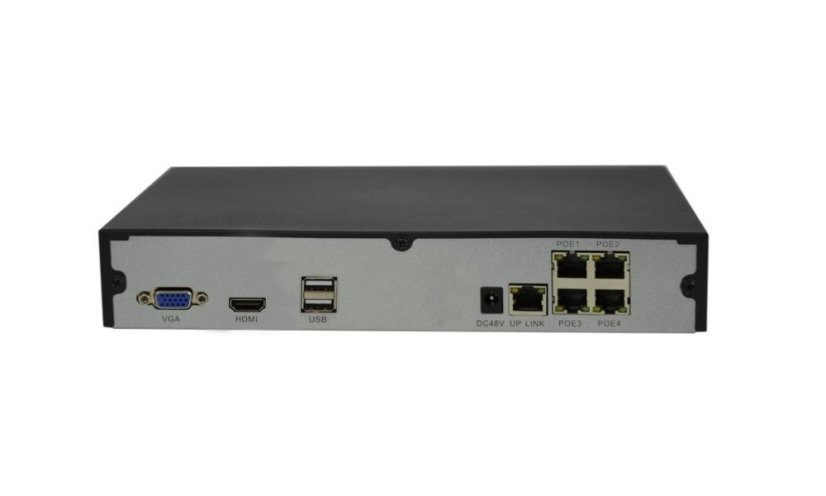 Securia Pro NVR4CHV8-W IP camera set, 8Mpx, 4 cameras, PoE NVR, white, after option