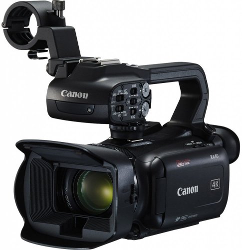 Canon XA40, 4K camcorder, 8.29MP, CMOS, IS, 20x zoom, 3" LCD, IR