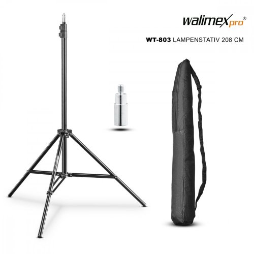 Walimex pro WT-803 štúdiový statív 200cm s brašňou a adaptérom