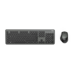 Hama set bezdrôtovej klávesnice a myši KMW-700, antracitová/čierna, tiché