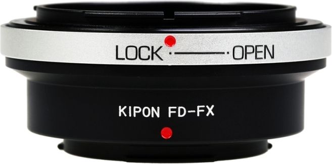 Kipon adaptér z Canon FD objektivu na Fuji X tělo