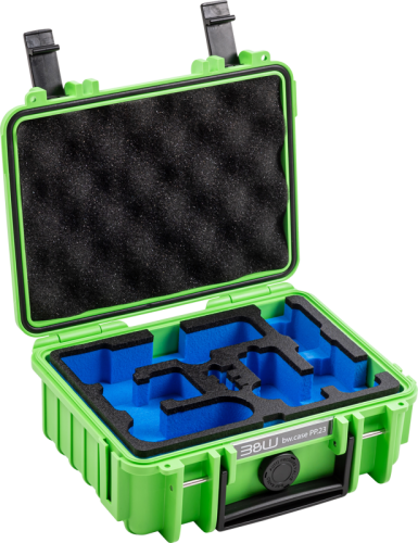 B&W Outdoor Cases B&W Cases Type 500 for DJI Osmo Pocket 3 Creator Combo, Green B&W Outdoor Cases B&W Cases Type 500 for DJI Osmo Pocket 3 Creator Combo, Green
