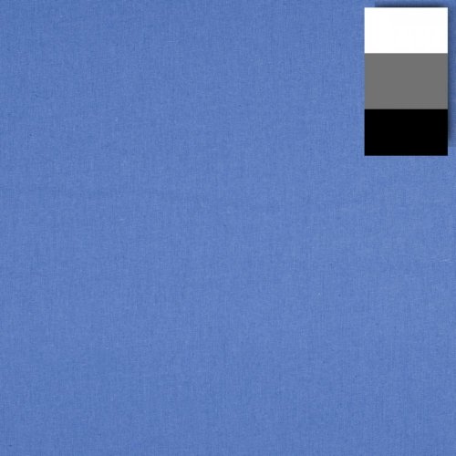 Walimex Stoffhintergrund (100% Baumwolle) 2,85x6m (Hellblau)