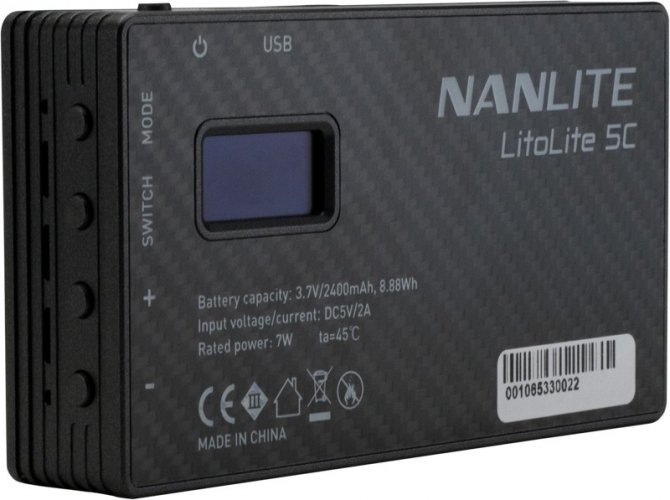 Nanlite LitoLite 5C RGBWW LED Light,