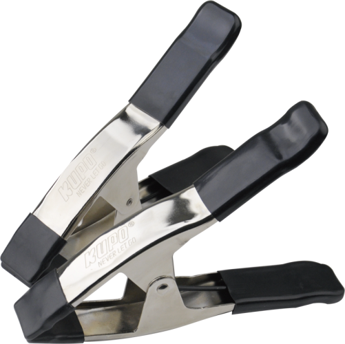 Kupo KCP-359-BK 9" Ocelová pružinová svorka A – černá (sada 2 ks)