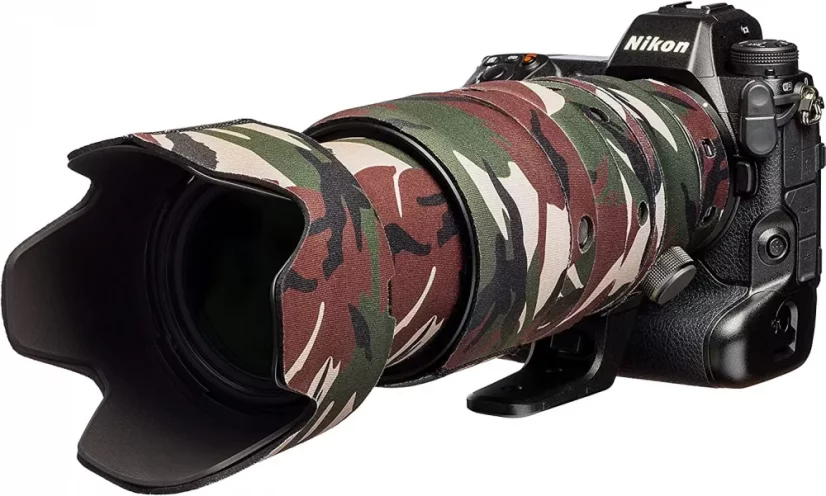 easyCover obal na objektív Nikon Z 100-400mm f/4,5-5,6 VR S zelená maskovacia