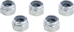 Kupo KS-177 1/4"-20 Hexagon Nylon Locking Nut set of 5