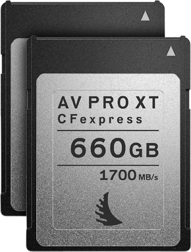 Angelbird CFexpress AV PRO XT (Match Pack Canon EOS C300 MK3 | C500 MK2) (R1700) 660GB | 2 PACK Angelbird CFexpress AV PRO XT (Match Pack Canon EOS C300 MK3 | C500 MK2) (R1700) 660GB | 2 PACK