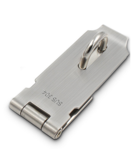 Ajtó rozsdamentes acél alsószoknya 105 mm-es, órával (PEP4)