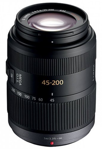 Panasonic Lumix G Vario 45-200mm f/4-5.6 MEGA O.I.S. (H-FS045200E) Lens