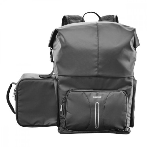 Mantona Messenger Camera Backpack (Black)