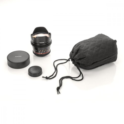 Samyang MF 16mm T/2.6 VDSLR ED AS UMC Objektiv für Nikon F