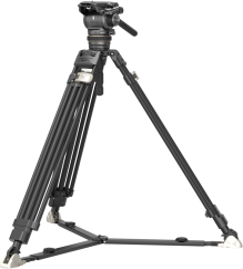 SmallRig 4463 Heavy-Duty Carbon Fiber Tripod Kit AD-120