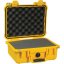Peli™ Case 1400 Case with Foam (Yellow)