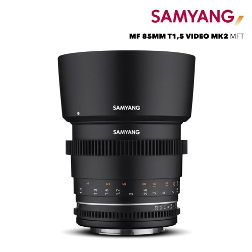 Samyang 85mm T1,5 VDSLR MK2 MFT