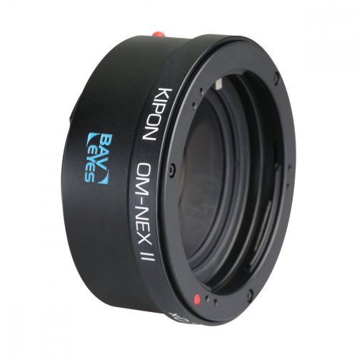 Kipon Baveyes Adapter from Olympus OM Lens to Sony E Camera (0,7x) Version II