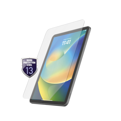 Hama Hiflex, nerozbitná ochrana displeje pro Apple iPad 11" (2025)/10,9" (2022), bezpečnostní třída 13