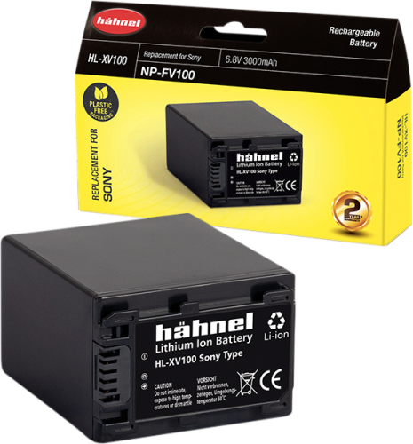Hähnel HL-XV100, Sony NP-FV100, 30000mAh, 6.8V, 20.4Wh