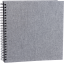 Focus Base Line Canvas Wire-O 30x30 Grey w. Black Sheets