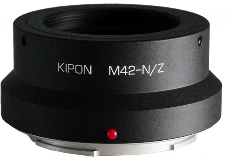 Kipon adaptér z M42 objektivu na Nikon Z tělo