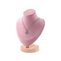 Stojánek, dekolt na šperky výška 17cm růžová (DRD12R-1)