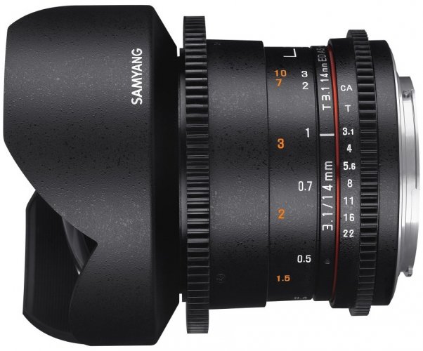 Samyang 14mm T3.1 VDSLR ED AS IF UMC II Lens for Fuji X