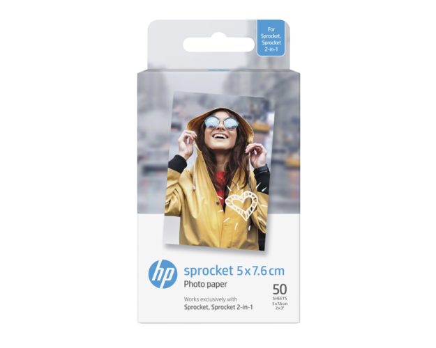 HP Sprocket Zink Paper Luna 50-Pack 2X3"