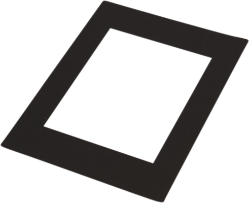 Focus pasparta 40×50 černá