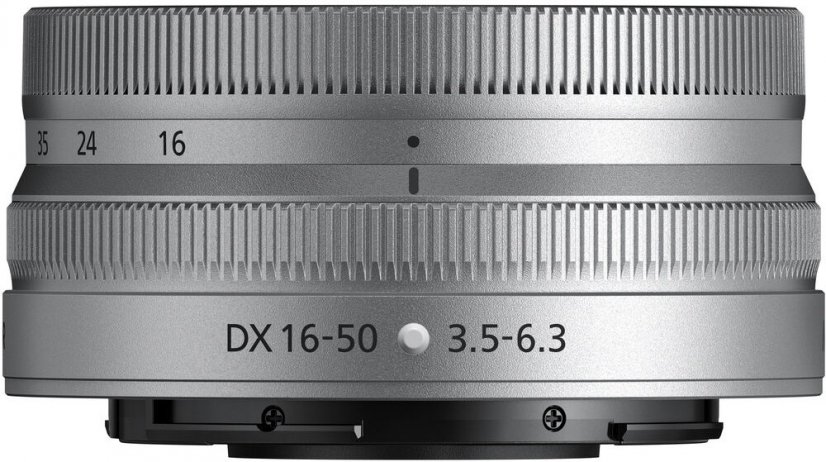 Nikon Nikkor Z DX 16-50mm f/3.5-6.3 VR Lens (Silver)