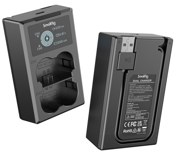 SmallRig 3822 NP-W235 Battery & Charger Kit