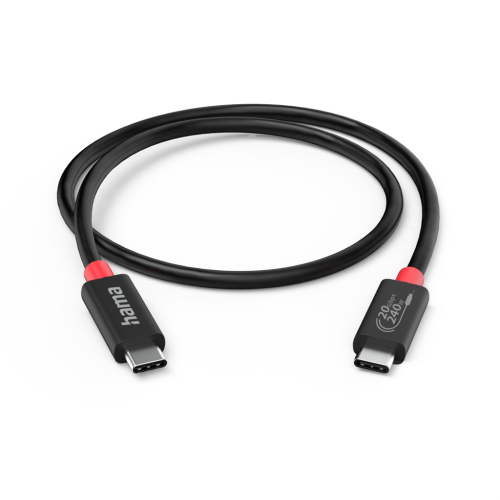 Kabel Hama USB-C USB4, 2 m, 20 Gb/s, 240 W