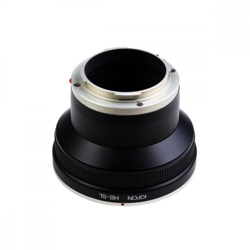 Kipon adaptér z Hasselblad objektívu na Leica SL telo