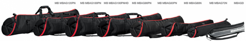 Manfrotto MB MBAG80N, Unpadded Tripod Bag 80 cm, Zippered Pocket