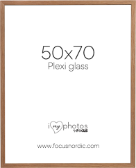 Focus Soul Oak veneer 50X70 Plexi