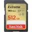 SanDisk Extreme 512 GB SDXC pamäťová karta 180 MB/s a 130 MB/s, UHS-I, Class 10, U3, V30