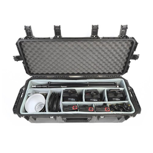 Aputure Light Storm LS C120D II LED Light Kit mit V-Mount Batterieplatte