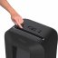 Aktenvernichter Fellowes LX 85 P-4, Kreuzschnitt 4x40mm, 12l, 19l, Kreditkarte, schwarz