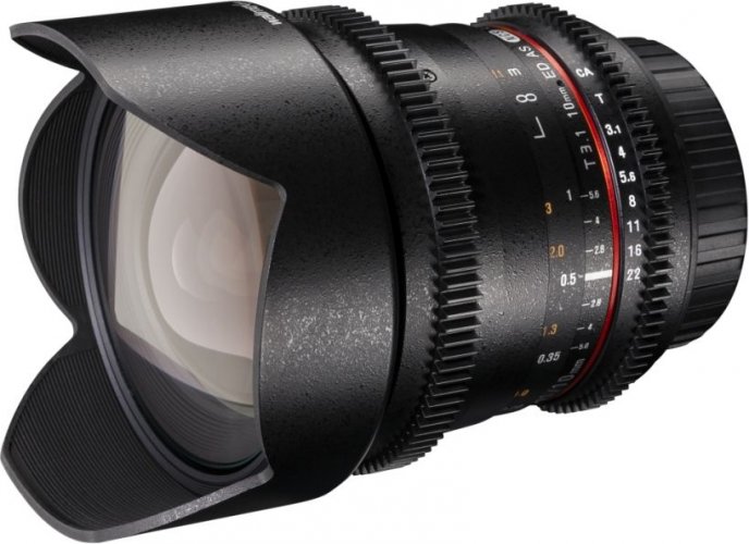 Walimex pro 10mm T3.1 Video APS-C Lens for Pentax K