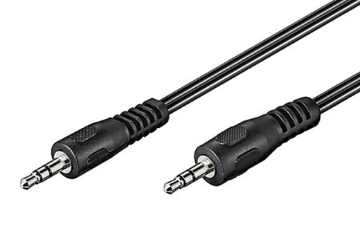 Kabel jack 3,5M - jack 2,5M, 2m