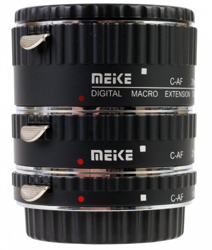Meike 13/21/31mm mezikroužky pro Canon EF