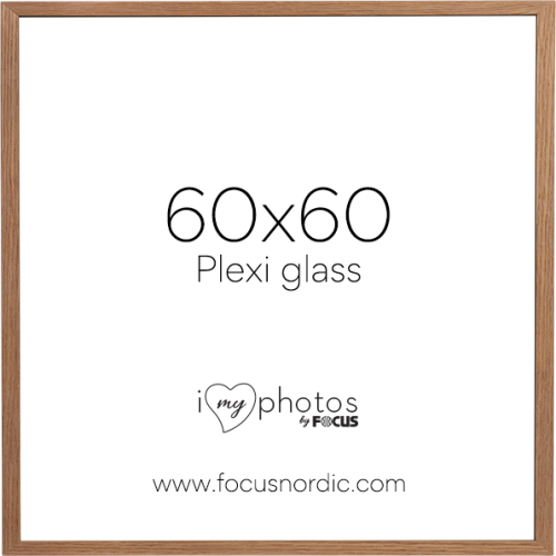 Focus Soul Oak veneer 60X60 Plexi