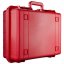 Mantona Outdoor pevný ochranný kufr L (vnitřní rozměr: 48,5x35,5x18 cm), červený