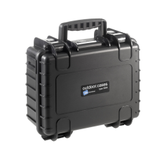 B&W Outdoor Koffer Typ 3000 Leer Schwarz