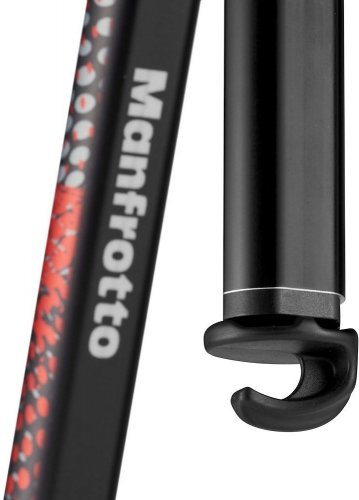 Manfrotto Element MII Aluminium, 4-sekční hliníkový stativ (červený)