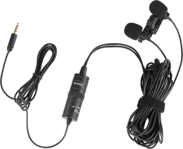 Boya BY-M1DM / Dual-Mic Lavalier Microphone