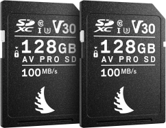 Angelbird SD Match Pack for Fujifilm AV PRO V30 128 GB | 2 PACK