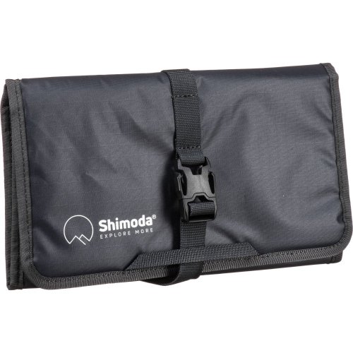 Shimoda 3 Panel Wrap | 3-panelový obal | na filtre, batérie a príslušenstvo | rozmery 43 × 25 × 3 cm | priehľadné vrecká na zips