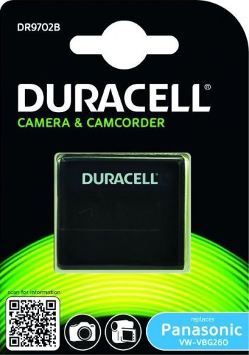 Duracell DR9702B, Panasonic VW-VBG130, 7.4V, 2100 mAh