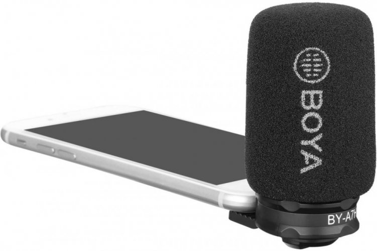 BOYA BY-A7H Mini Omnidirektional 3,5mm Plug-In Kondensatormikrofon