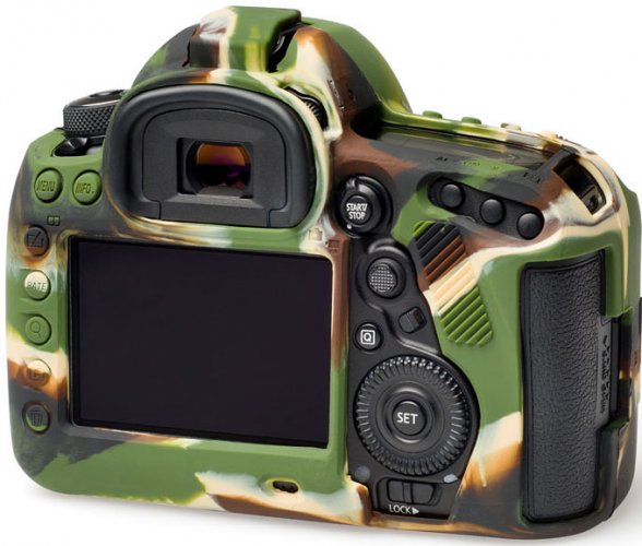 easyCover Silikon Schutzhülle f. Canon EOS 5D Mk IV Camouflage